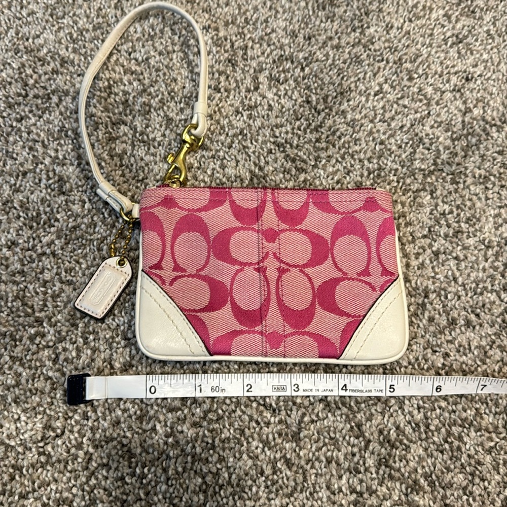 Coach wristlet/wallet